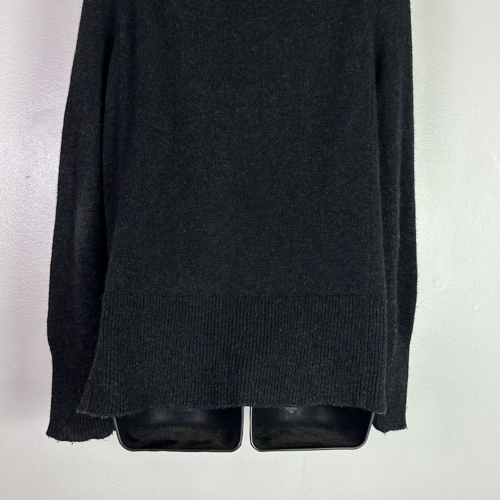 Aritzia Community Alpaca Turtleneck  Ribbed Sweater Top Dark Gray Sz XS - Picture 9 of 10